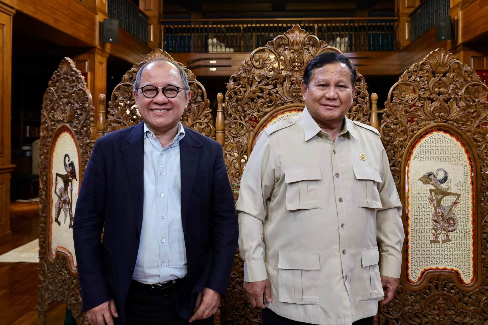 Akbar Bertanya, Prabowo Menjawab: Isu Desentralisasi Daerah hingga Ancaman Oligarki Mencuat
